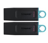 Kingston DataTraveler Exodia DTX/64GB-2P Flash Drive USB 3.2 Gen 1 - with Protec