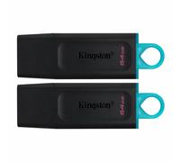 Kingston DataTraveler Exodia Flash Drive USB 3.2 Gen 1 with Protective Cap and Keyring in Multiple Colours - DTX/64GB-2P