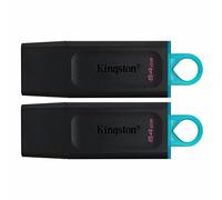 Kingston DataTraveler Exodia Flash Drive USB 3.2 Gen 1 with Protective Cap and Keyring in Multiple Colours - DTX/64GB-2P