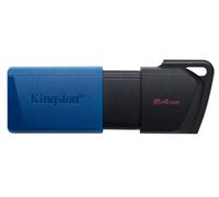 Kingston Technology DataTraveler 64GB USB3.2 Gen 1 Exodia M (Black + Blue)