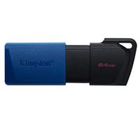 Kingston Technology DataTraveler 64GB USB3.2 Gen 1 Exodia M (Black + Blue)
