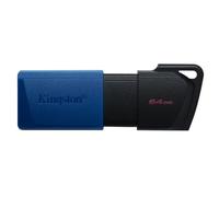 Kingston Technology DataTraveler 64GB USB3.2 Gen 1 Exodia M (Black + Blue)