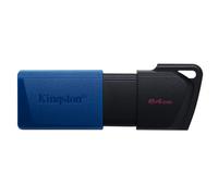 Kingston DataTraveler Exodia M USB 3.2 Gen 1 DTXM/64GB - with Moving Cap (Black + Blue)