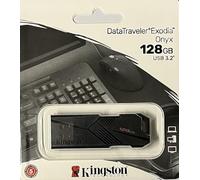 Kingston DataTraveler Exodia "Onyx" USB 3.2 Gen 1 DTXON/128GB Flash Drive With Moving Cap Black