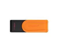 Kingston DataTraveler Exodia S DTXS/256GB USB Flash Drive, 256GB, USB 3.2, Black/Orange, Swivel Cap Design