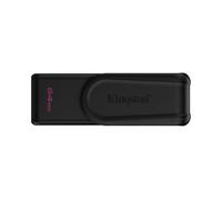 Kingston DataTraveler Exodia S USB Flash Drive - 64GB - USB 3.2 Gen 1 - USB Type A - Black/Black - DTXS/64GB
