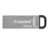 Kingston DataTraveler Kyson 64GB USB 3.2 Capless Metal USB Flash Drive