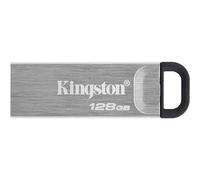 Kingston DataTraveler Kyson USB 3.2 Gen 1 Flash Drive 128GB - Capless Metal Case