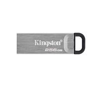 Kingston DataTraveler Kyson USB 3.2 Gen 1 Flash Drive 256GB - Stylish Capless Metal Case