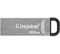 Kingston DataTraveler Kyson USB 3.2 Gen 1 Flash Drive 32GB - Stylish Capless Metal Case
