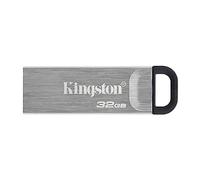 Kingston DataTraveler Kyson USB 3.2 Gen 1 Flash Drive 32GB - Stylish Capless Metal Case