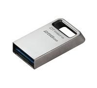 Kingston DataTraveler Micro USB Flash Drive 256GB 200MB/s Metal USB 3.2 Gen 1 - DTMC3G2/256GB