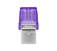 Kingston DataTraveler microDuo 3C 64GB 128GB 256GB Flash Drive Type-C and USB