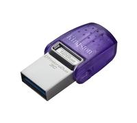 Kingston DataTraveler microDuo 3C USB Flash Drive 128GB USB Gen 3 Type-C and Type-A - DTDUO3CG3/128GB