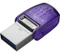 Kingston 64GB DataTraveler MicroDuo Type-A/C Flash Drive USB 3.2, Gen1, 200MB/s