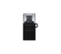 Kingston DataTraveler microDuo3 G2 - DTDUO3G2/64 GB microUSB and USB Type-A Flash Drive for Android OTG, Black