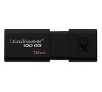 Kingston Digital 16GB DataTraveler 100 G3 USB 3.0 Flash Drive, 2 Pack (KW-U711602-8A)