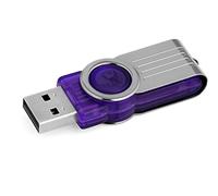Kingston Digital 32GB DataTraveler 101 G2 USB 2.0 Drive - Purple (DT101G2/32GBZ)