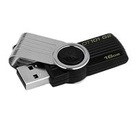 Kingston DT101G2/16GB DataTraveler 101 G2 16 GB USB 2.0 Flash Drive, Black