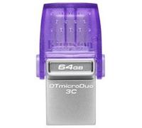 KINGSTON DTDUO3CG3/64GB USB DRIVE, DATATRAVELER MICRODUO 3C 64GB