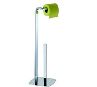 Kingston Freestanding Toilet Roll Holder/Dispenser & Spare Paper Holder/Storer