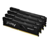 Kingston Fury Beast KF432C16BBK4/128 128GB (32GB x4) DDR4 3200Mhz Non ECC DIMM