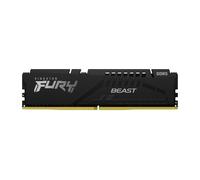 Kingston FURY Beast Black DDR5 16GB 5200MT/s CL40 DIMM Desktop Gaming Memory Single Module Intel XMP - KF552C40BB-16
