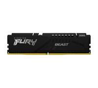 Kingston FURY Beast Black DDR5 16GB 5200MT/s CL40 DIMM Desktop Gaming Memory Single Module Intel XMP - KF552C40BB-16