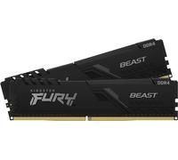 Kingston Technology FURY Beast 16GB 3200MT/s DDR4 CL16 DIMM (Kit of 2) Black