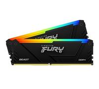 Kingston Fury Beast 16Gb 3600Mhz 2X8gb Ddr4 Cl17 Dimm Rgb System Memory