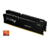 Kingston FURY Beast 32GB (2x16GB) System Memory Black, 5600MT/s DDR5, CL36, DIMM