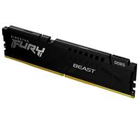 Kingston FURY Beast Black DDR5 8GB 5600MT/s CL40 DIMM Desktop Gaming Memory Single Module Intel XMP - KF556C40BB-8