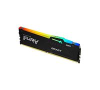 Kingston FURY Beast Black RGB 32GB 5600MT/s DDR5 CL36 DIMM Desktop Gaming Memory Single Module AMD EXPO/ Intel XMP - KF556C36BBEA-32