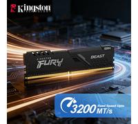 Kingston FURY Beast DDR4 RAM 3200MHz 8GB/16GB/32GB CL16 for Intel AMD Desktop Memory