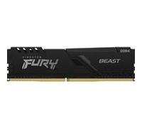 Kingston FURY Beast KF432C16BB/8 8GB (1x 8GB) DIMM System Memory, 3200MHz, DDR4, CL16, Black, Intel XMP
