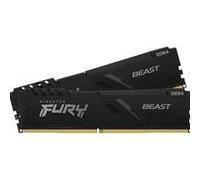 Kingston FURY Beast KF436C18BBK2/64 64GB (2x 32GB) DIMM System Memory, 3600MHz, DDR4, CL18, Black, Intel XMP