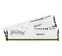 Kingston FURY Beast KF556C36BWEK2-32 32GB (2x 16GB) DIMM System Memory, 5600MHz, DDR5, CL36, White, Intel XMP, AMD EXPO