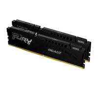 Kingston Kf560c30bbek2-32 Fury Beast 32gb 2x16gb Ddr5 6000mhz Ram Black