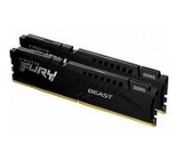 Kingston FURY Beast KF560C36BBE2K2-64 64GB (2x 32GB) DIMM System Memory, 6000MHz, DDR5, CL36, Black, Intel XMP, AMD EXPO