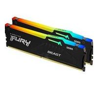 Kingston Technology FURY Beast 64GB 6000MT/s DDR5 CL36 DIMM (Kit of 2) RGB EXPO