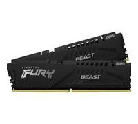 Kingston FURY Beast KF560C36BBEK2-64 64GB (2x 32GB) DIMM System Memory, 6000MHz, DDR5, CL36, Black, Intel XMP, AMD EXPO