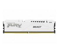 Kingston FURY Beast White DDR5 16GB 6000MT/s CL36 DIMM Desktop Gaming Memory Single Module AMD EXPO and Intel XMP - KF560C36BWE2-16