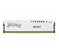 Kingston FURY Beast White DDR5 16GB 6000MT/s CL36 DIMM Desktop Gaming Memory Single Module AMD EXPO and Intel XMP - KF560C36BWE2-16