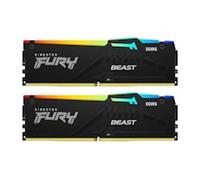 Kingston Fury Beast RGB KF556C40BBAK2-32 32GB (16GB x2) DDR5 5600MT/s Non ECC DIMM
