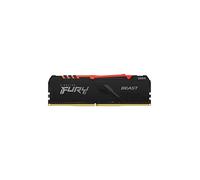 Kingston FURY Beast RGB 8GB 3600MT/s DDR4 CL17 Desktop Memory Single Stick KF436C17BBA/8