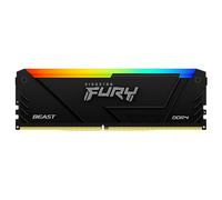 Kingston FURY Beast RGB 8GB 3733MT/s DDR4 CL19 DIMM Computer Memory KF437C19BB2A/8