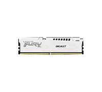 Kingston FURY Beast White DDR5 32GB (2x16GB) 5600MT/s CL36 DIMM Desktop Gaming Memory Kit of 2 AMD EXPO and Intel XMP - KF556C36BWEK2-32