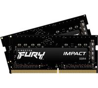 Kingston Fury Impact KF432S20IBK2/64 64GB (32GB x2) DDR4 3200MHz Non ECC Memory RAM SODIMM