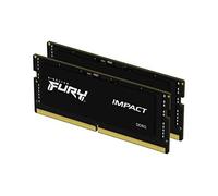 Kingston FURY Impact 32GB (2x16GB) 4800MT/s DDR5 CL38 SODIMM KF548S38IBK2-32