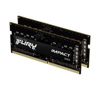 Kingston Fury Impact KF432S20IBK2/32 32GB (16GB x2) DDR4 3200MT/s Non ECC Memory RAM SODIMM
